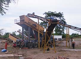 甘肅蘭州引進(jìn)移動(dòng)式破碎站讓建筑垃圾就地變寶貝