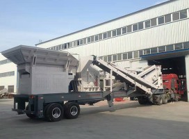 YPC移動破碎機又迎發(fā)貨 助力陜西建筑垃圾回收再利用
