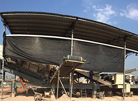 浙江建筑垃圾循環(huán)利用項目投產(chǎn),杭州建筑垃圾資源化處理生產(chǎn)線現(xiàn)場